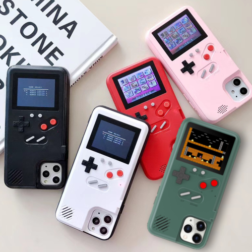 Playable Retro Nostalgic Gaming 36 Color Games iPhone Case