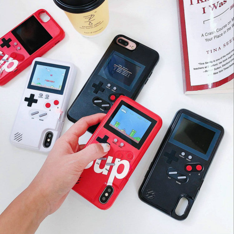 Playable Retro Nostalgic Gaming 36 Color Games iPhone Case