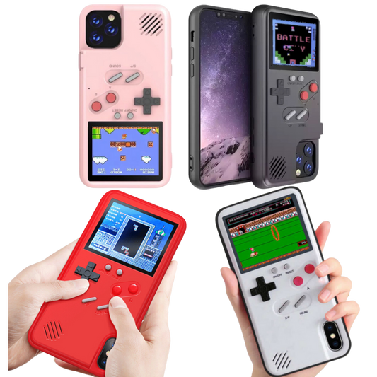 Playable Retro Nostalgic Gaming 36 Color Games iPhone Case