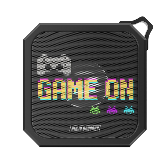 Retro Pixel Waterproof Bluetooth Speaker